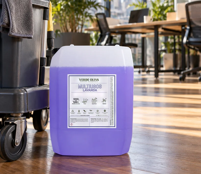 Garrafón de Multiusos Lavanda Verde Oliva